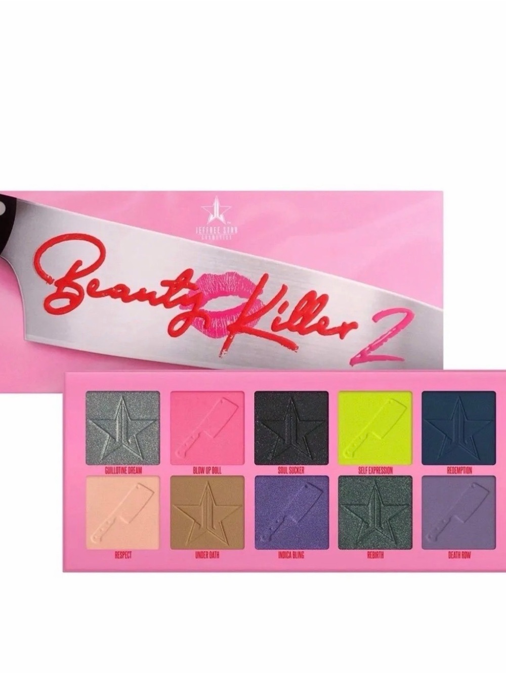 Jeffree Star Beauty Killer 2 Eyeshadow Palette in Pink